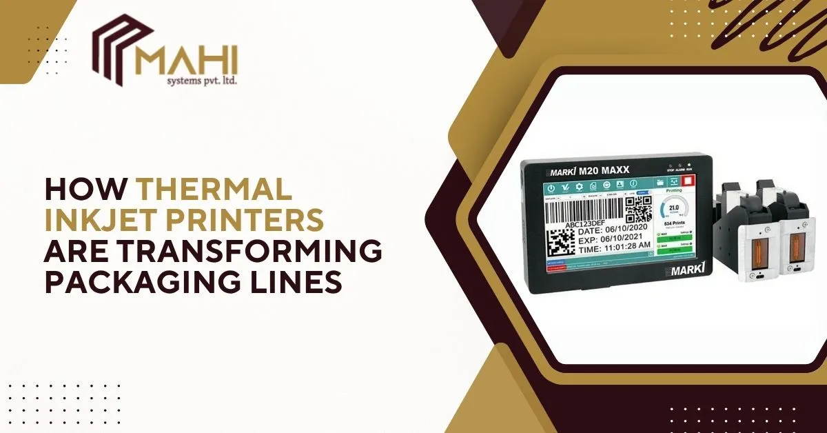 How Thermal Inkjet Printers Are Transforming Packaging Lines