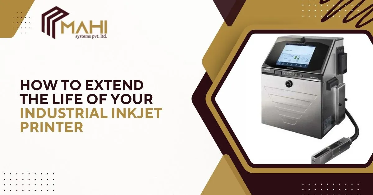 How to Extend the Life of Your Industrial Inkjet Printer