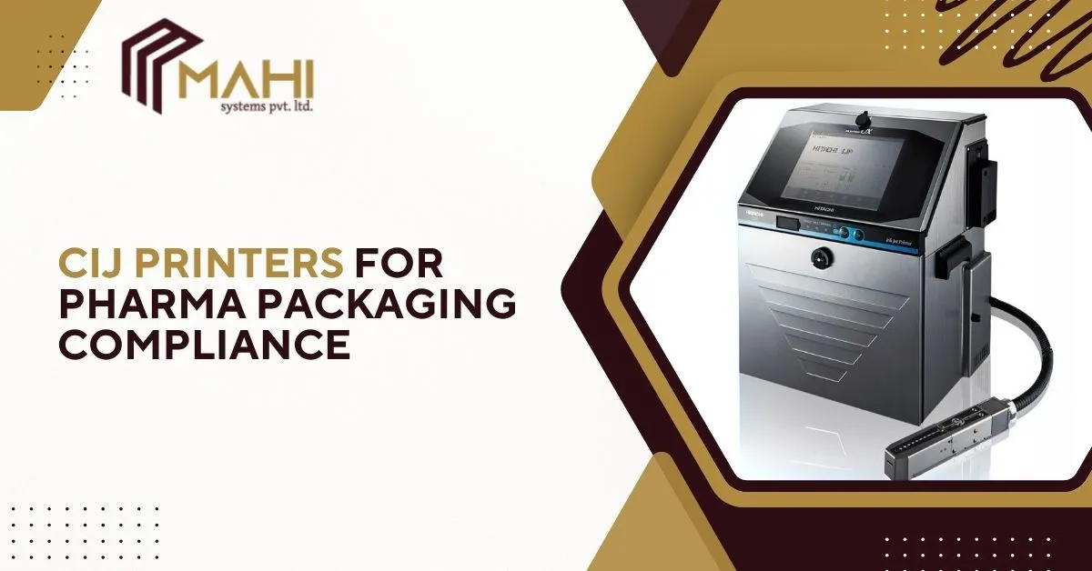 CIJ Printers for Pharma Packaging Compliance