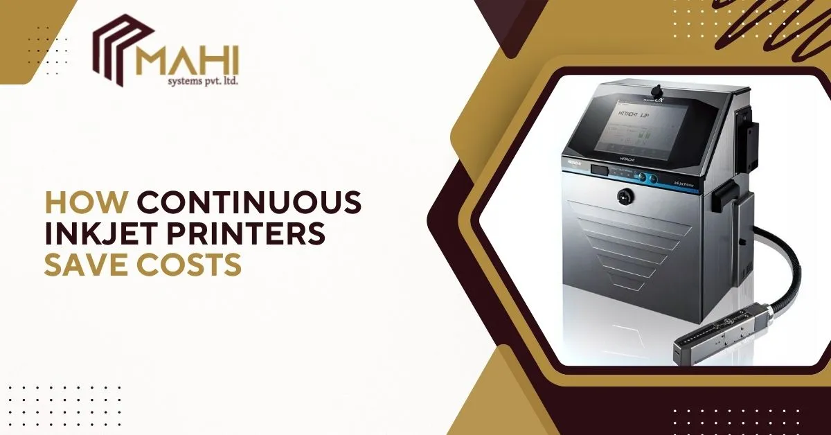 How Continuous Inkjet Printers Save Costs