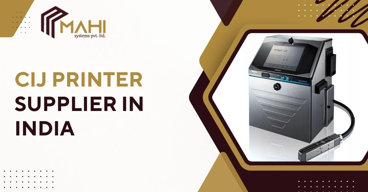 CIJ Printer Supplier in India