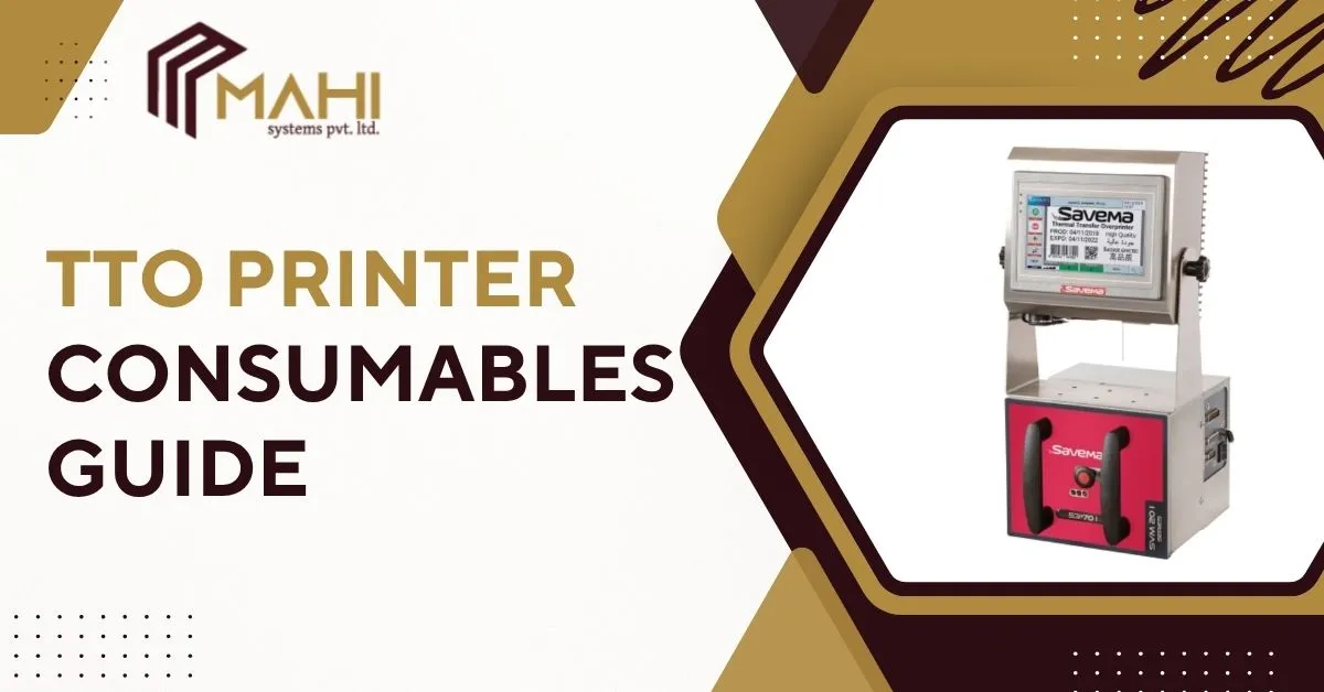 TTO Printer Consumables Guide