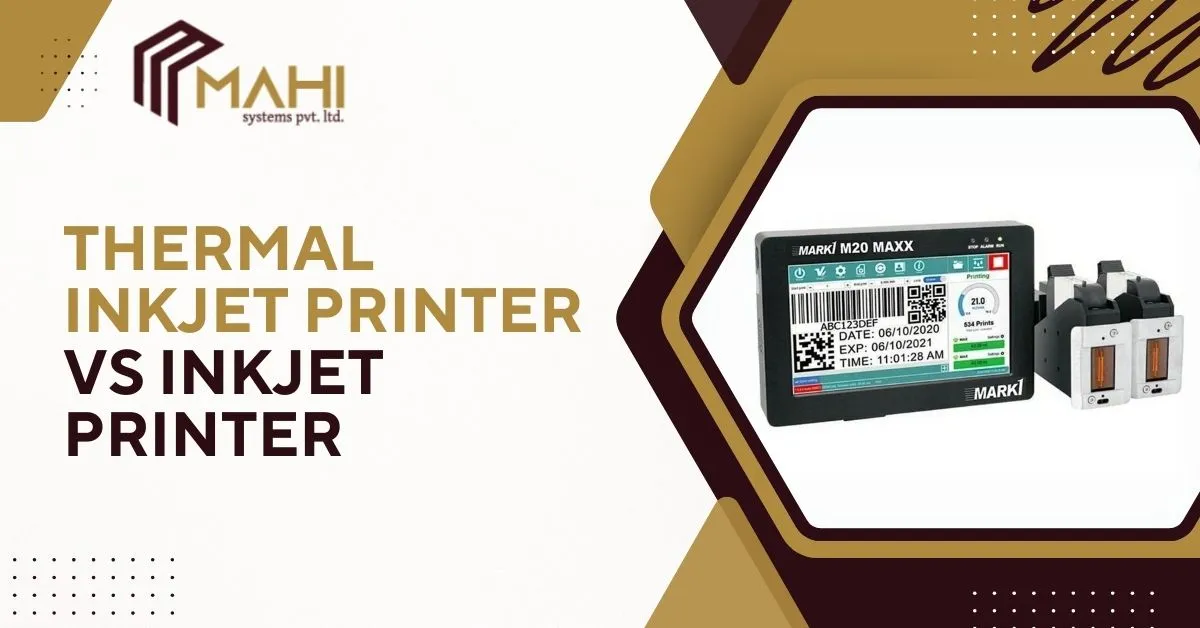 Thermal Inkjet Printer Vs Inkjet Printer