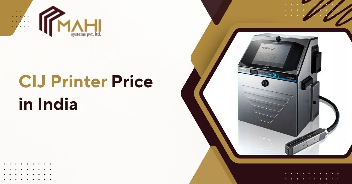 CIJ Printer Price in India