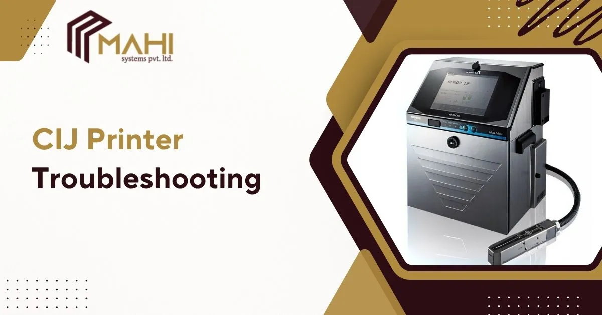 CIJ Printer Troubleshooting