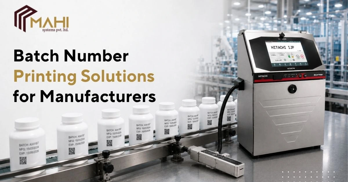 Batch Number Printing Solutions for Manufacturers