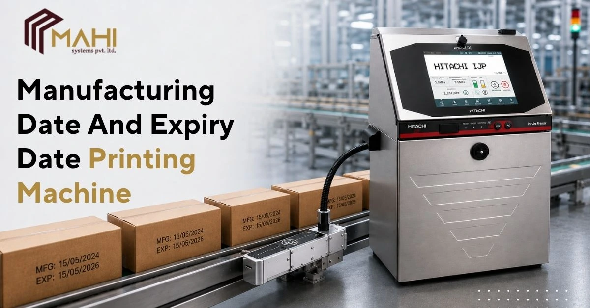 Manufacturing Date and Expiry Date Printing Machine