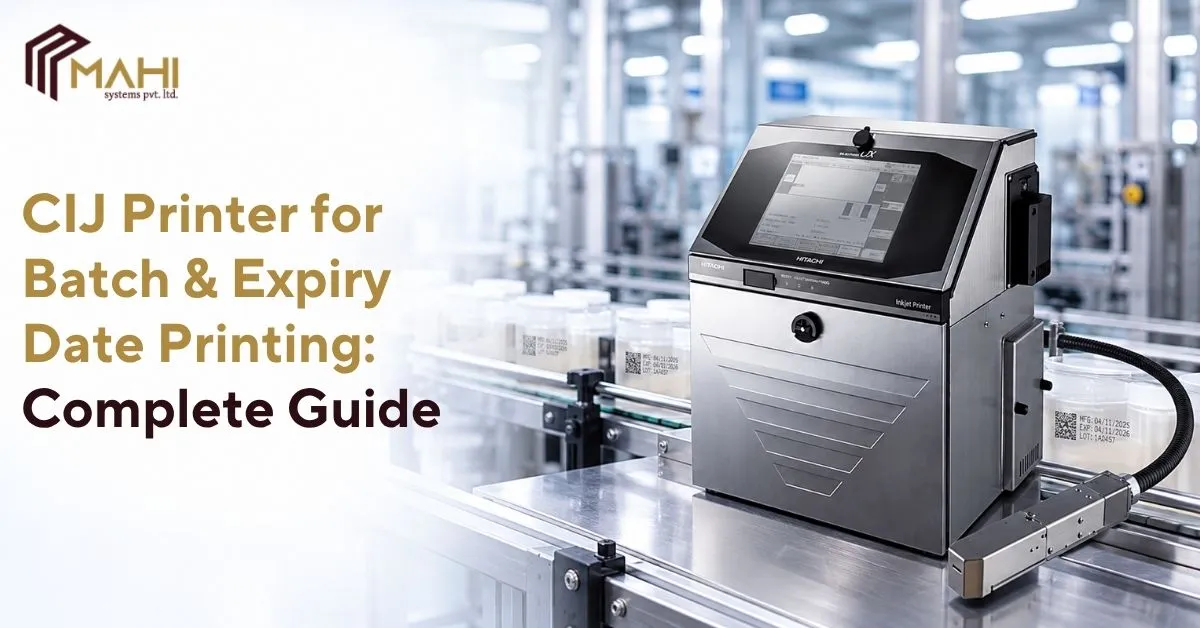 CIJ Printer for Batch & Expiry Date Printing: Complete Guide